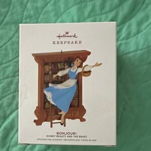 Hallmark Keepsake Belle Ornament in Blue and White